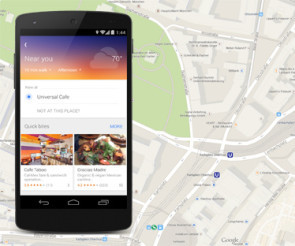 Google hat in seine Karten-App Google Maps eine neue Entdeckungs-Funktion integriert: Sie informiert Nutzer über Sehenswürdigkeiten, Restaurants und Cafés in seiner Nähe. 