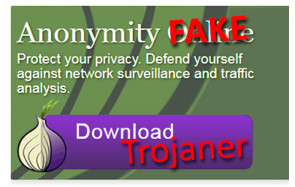 Tor-Nutzer aufgepasst - Eine gefälschte Tor-Webseite ist im Umlauf, die Schadsoftware verbreitet statt für sicheres und anonymes Surfen zu sorgen. 