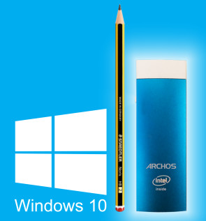 Archos PC-Stick: Der Hosentaschen-PC mit Windows 10 ist rund 30 Euro günstiger als vergleichbare Modelle von Asus, Dell, Intel oder Lenovo.