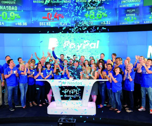 Paypals Börsengang nach dem Aktiensplit 2015 