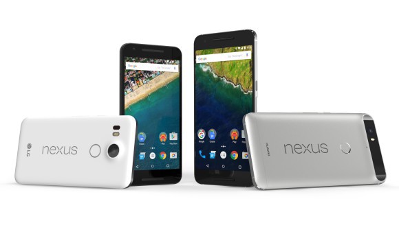 Google Nexus 5X (li.) und Nexus 6P 