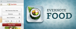 Eingestelltes Evernote Food
