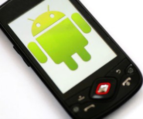 Smartphone mit Android 