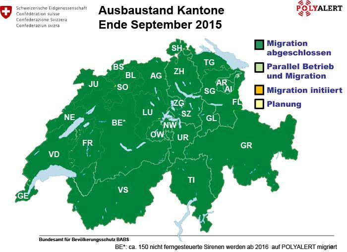 Sirenentest am Mittwoch, 3. Februar 2016 - onlinepc.ch