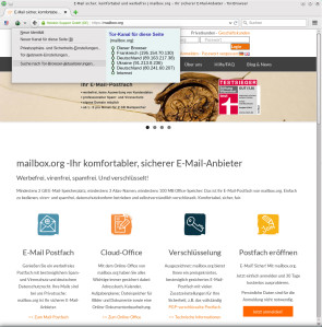 Mailbox.org über Tor