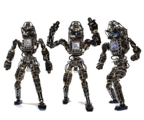 Drei Roboter 