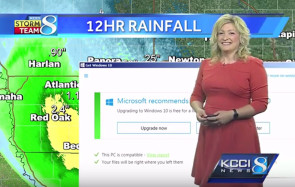 Windows 10 im Wetterbericht 