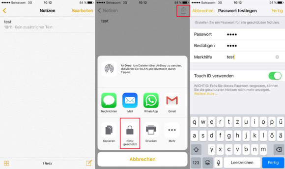 iPhone: So können Sie Ihre Notizen verschlüsseln 