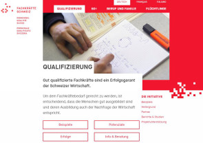 Neue Webseite ?www.fachkraefte-schweiz.ch? lanciert 