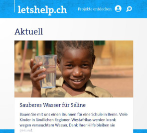 Digitale Spendenplattform für die Schweiz gestartet 