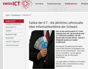 Das verdienen Informatiker in der Schweiz 2016 