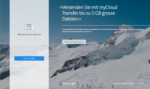 Swisscoms myCloud verschickt grosse Dateien 
