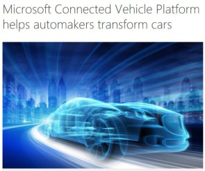 Microsoft will ins Zentrum der vernetzten Mobilität rücken 