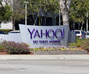 Yahoo Eingangsschild 