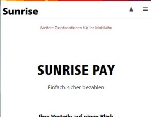 Sunrise baut Sunrise Pay mit Apple Diensten aus 