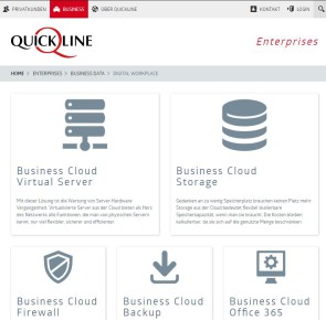 Quickline erweitert Business-Portfolio mit Cloud-Services 