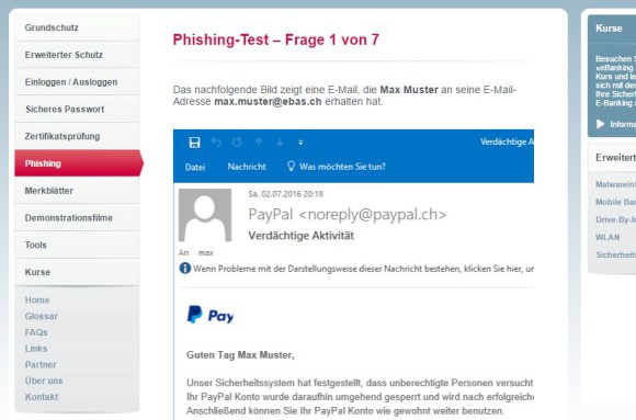 Neuer Phishing-Test hilft Nutzern, gefälschte E-Mails zu erkennen 