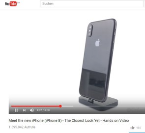 Alle bisherigen iPhone 8 Leaks in einem Modell 