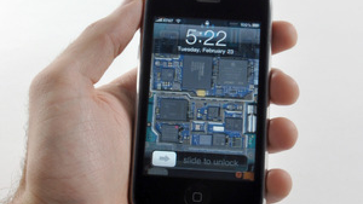 Innenleben Des Iphone Als Hintergrundbild Onlinepc Ch