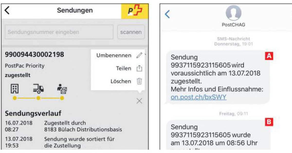 Mit Der Post App Seine Packli Verfolgen Onlinepc Ch Nehmen sie bis zum 15. mit der post app seine packli verfolgen