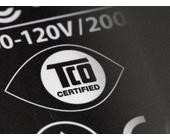 Nachhaltige Technik-Geräte an TCO-Siegel erkennbar