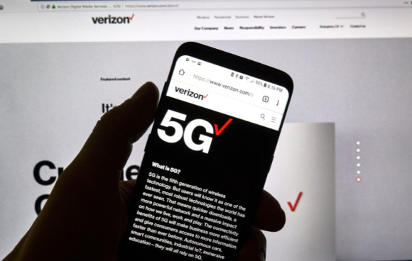 5G-Smartphone mit Verizon-Vertrag 