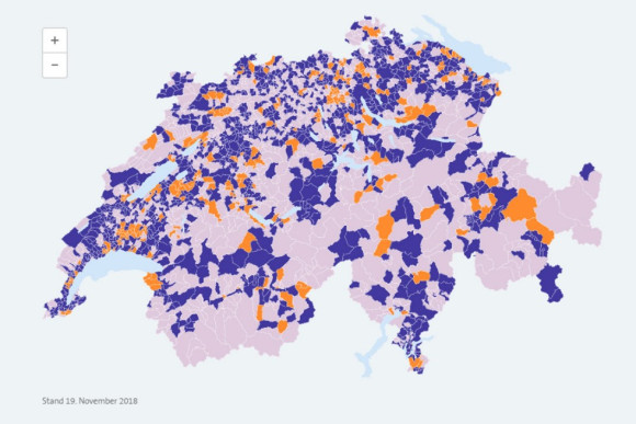 Über 3 Millionen "ultraschnelle" Anschlüsse auf dem Netz von Swisscom 