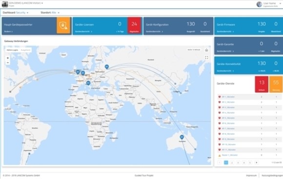 Die Lancom Management Cloud 