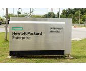 HPE-Logo auf der grünen Wiese