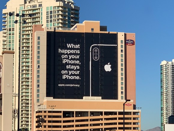 CES: Apple als Zaungast mit Datenschutz-Werbung 