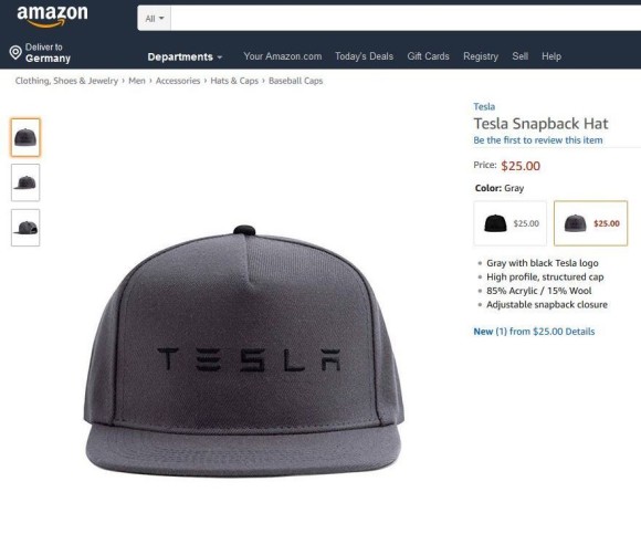 Tesla Cap 