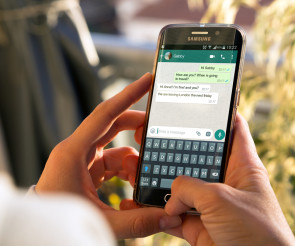 WhatsApp auf dem Smartphone 