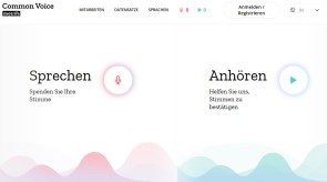 Common-Voice-Webseite