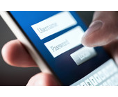 Login am Smartphone