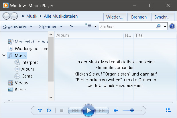Den Windows Media Player Reparieren So Gehts Onlinepc Ch