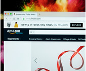 Website von Amazon