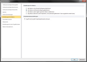 Makrofunktion in Office