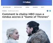 Kostenloeses Game of Thrones 8 beim Schweizer Fernsehen nur auf Französisch und Englisch