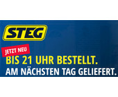 Steg nimmt neu Bestellungen bis um 21 Uhr entgegen