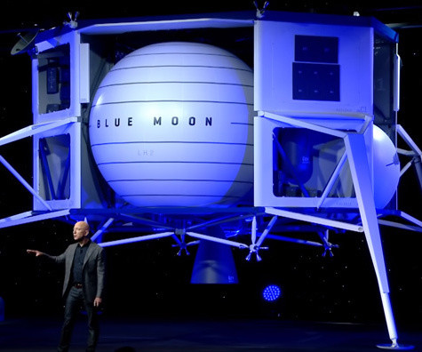 Jeff Bezos Will Mit Seinem Raumschiff Blue Moon Den Weltraum Erobern Onlinepc Ch