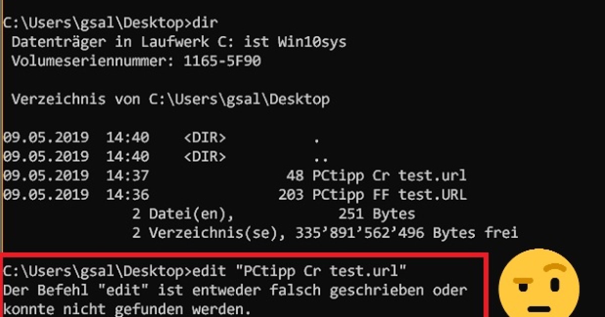 Windows: Wo ist der «edit»-Befehl in der Konsole ...
