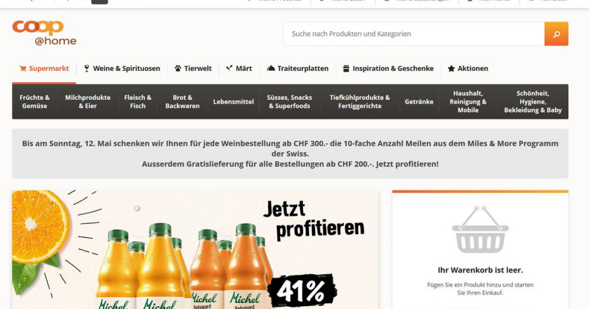einkaufen bei coop home das mussen sie wissen onlinepc ch