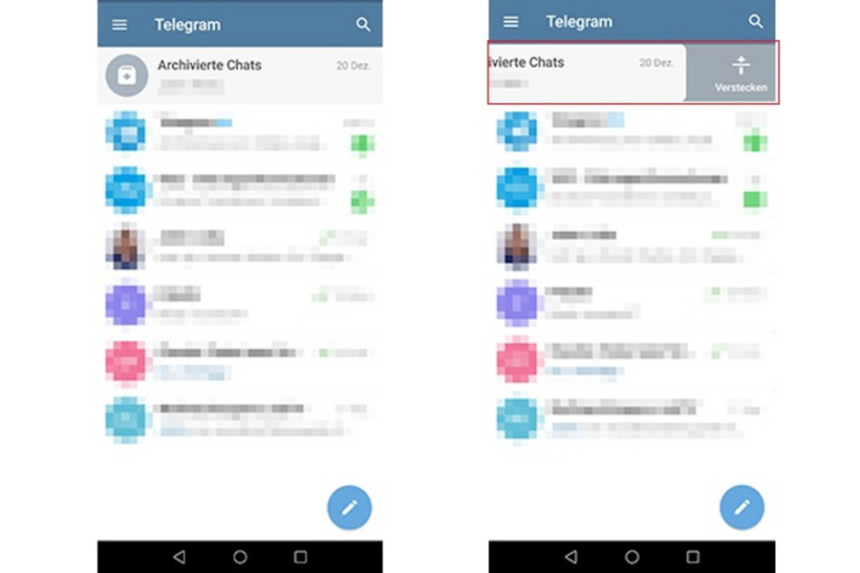 Telegram Chat Archivieren Telegram Chat Archivieren