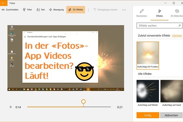 Windows 10 Video Schneiden Und Aufpeppen Onlinepc Ch