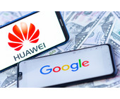 Google und Huawei auf dem Smartphone