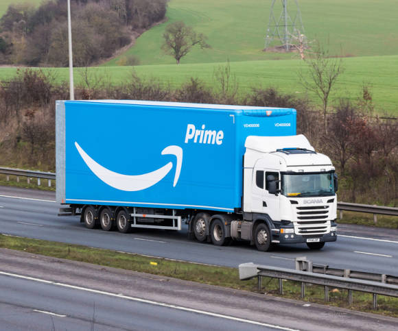 LKW von Amazon 