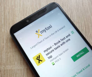 App von MyTaxi 