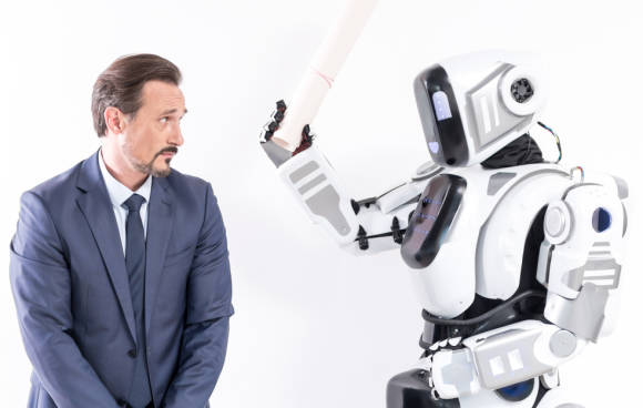 Roboter schlägt Mensch 