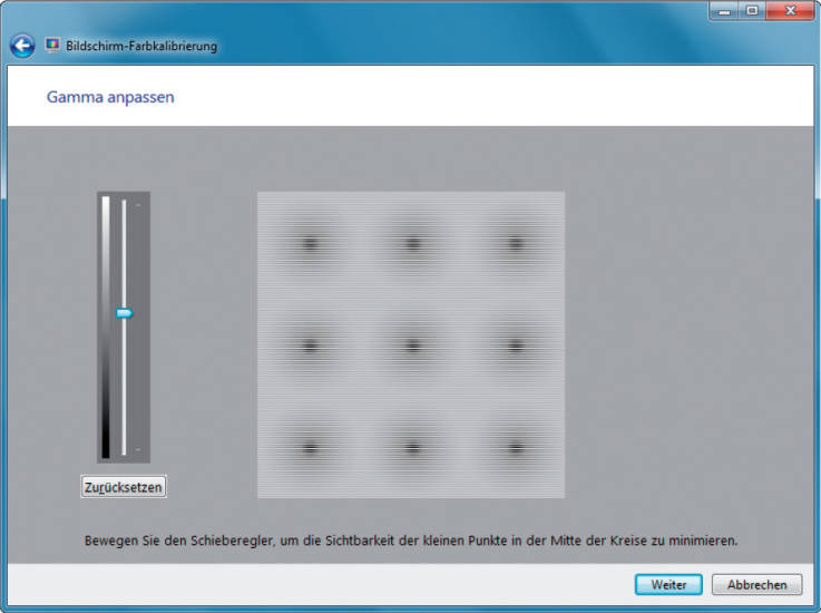 PCMonitor richtig einstellen und kalibrieren onlinepc.ch