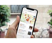 DuckDuckGo-Karten-App auf dem Smartphone